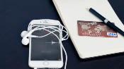 phone and credit card