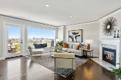A living room overlooking a nice view