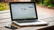 Mac showing Google Search Engine