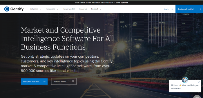 Contify - Marketing Intelligence Software