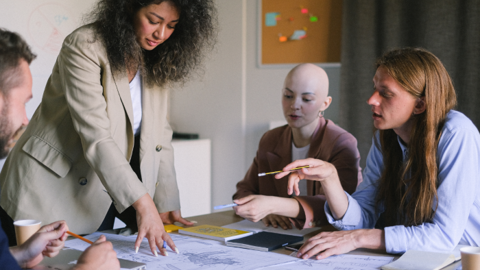 cybersecurity marketing team planning