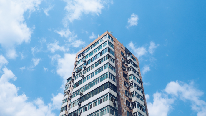 Outside of an apartment in relation to apartment SEO