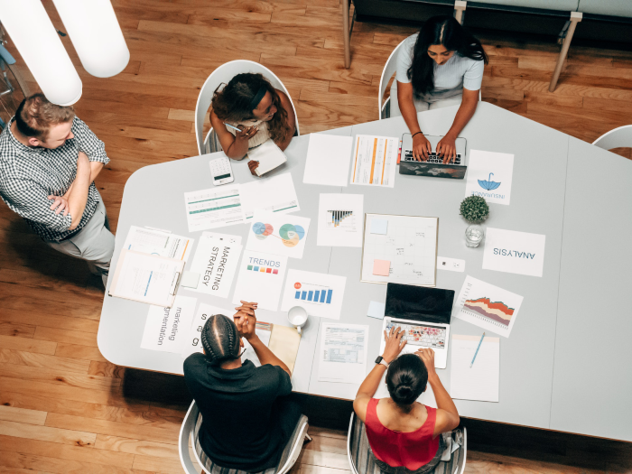 A real estate SEO company working together