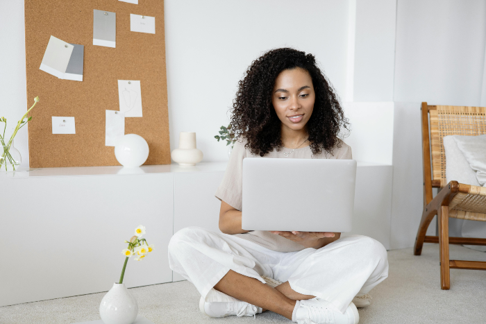 Enterpreneur researching Outsourcing marketing for small businesses